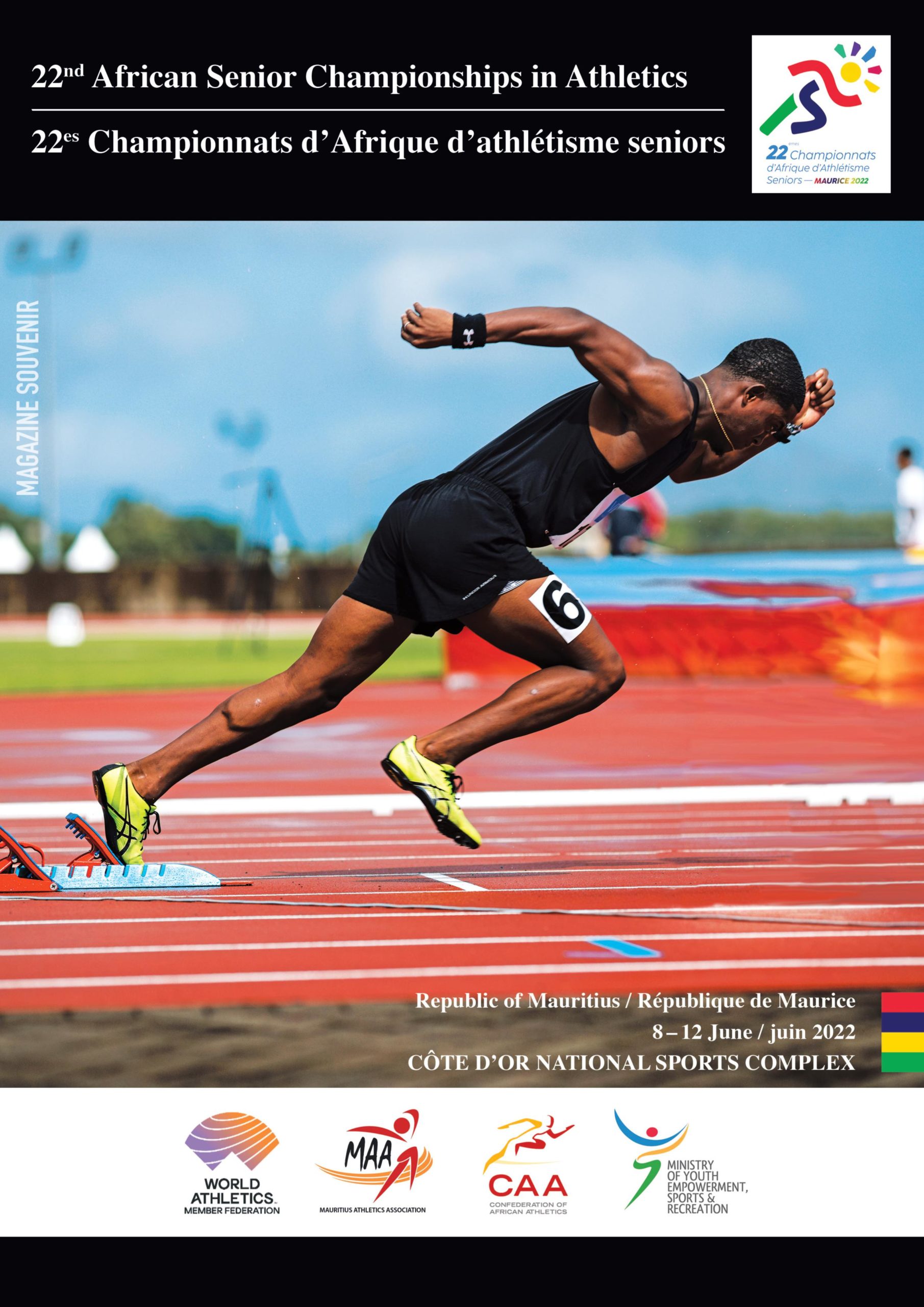 Magazine African Championships in Athletics MAA Mauritius Athletics